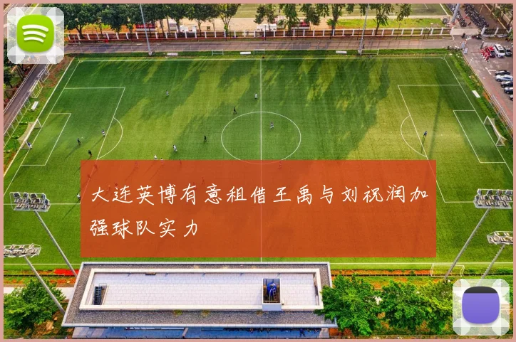大连英博有意租借王禹与刘祝润加强球队实力